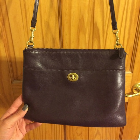 Purple Coach Purse - Picture 5 of 5